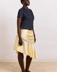 Jupe Delphia Jaune Damson Madder - Ex - voto