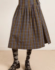 Jupe Josie Damson Madder Carreaux - Ex - voto