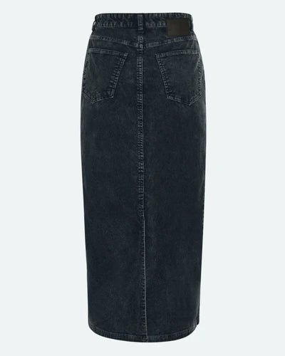 Jupe Siara Midi Bleu Légion Minimum - Ex - voto