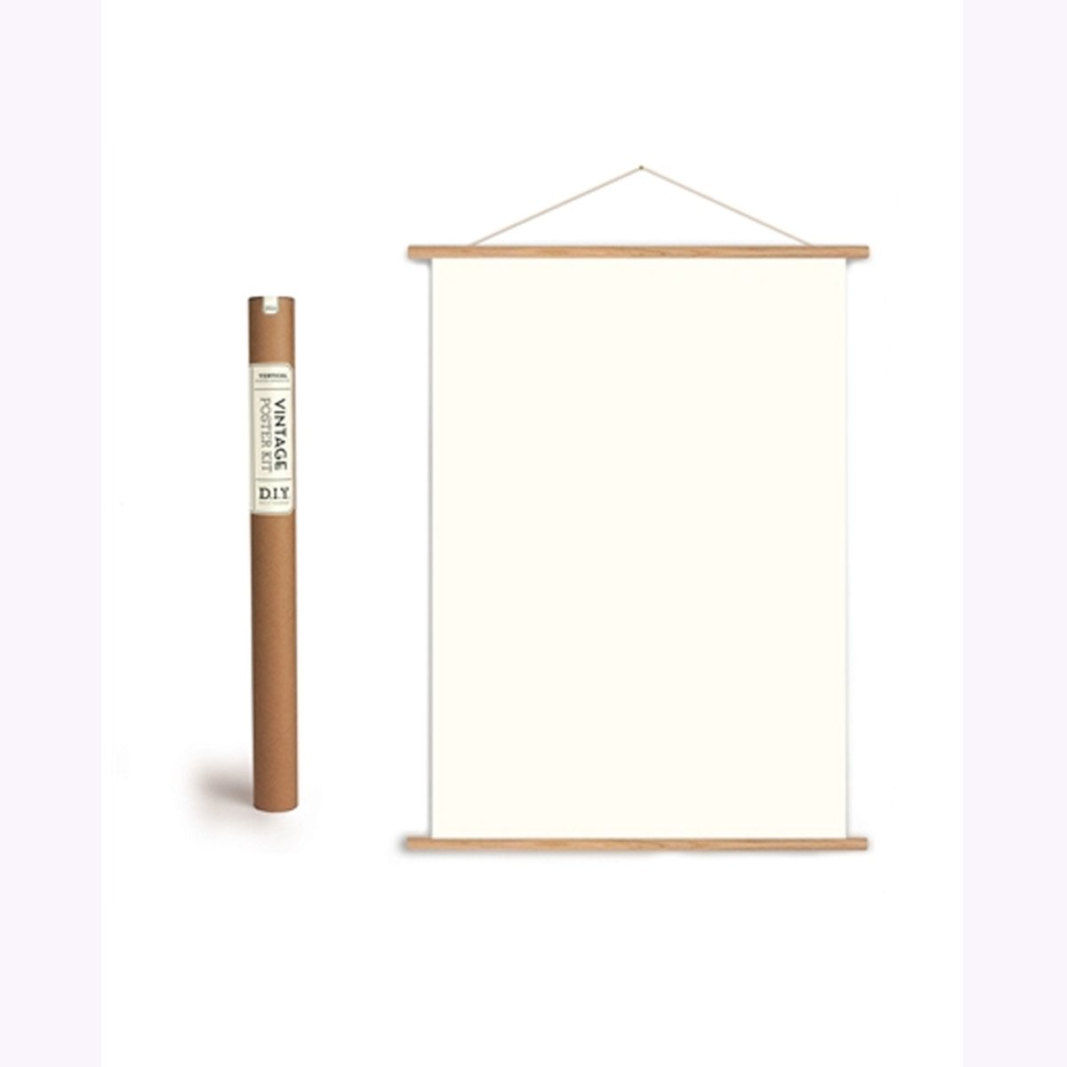 Kit de Bois pour Affiche Verticale (20po) Cavallini - Ex - voto