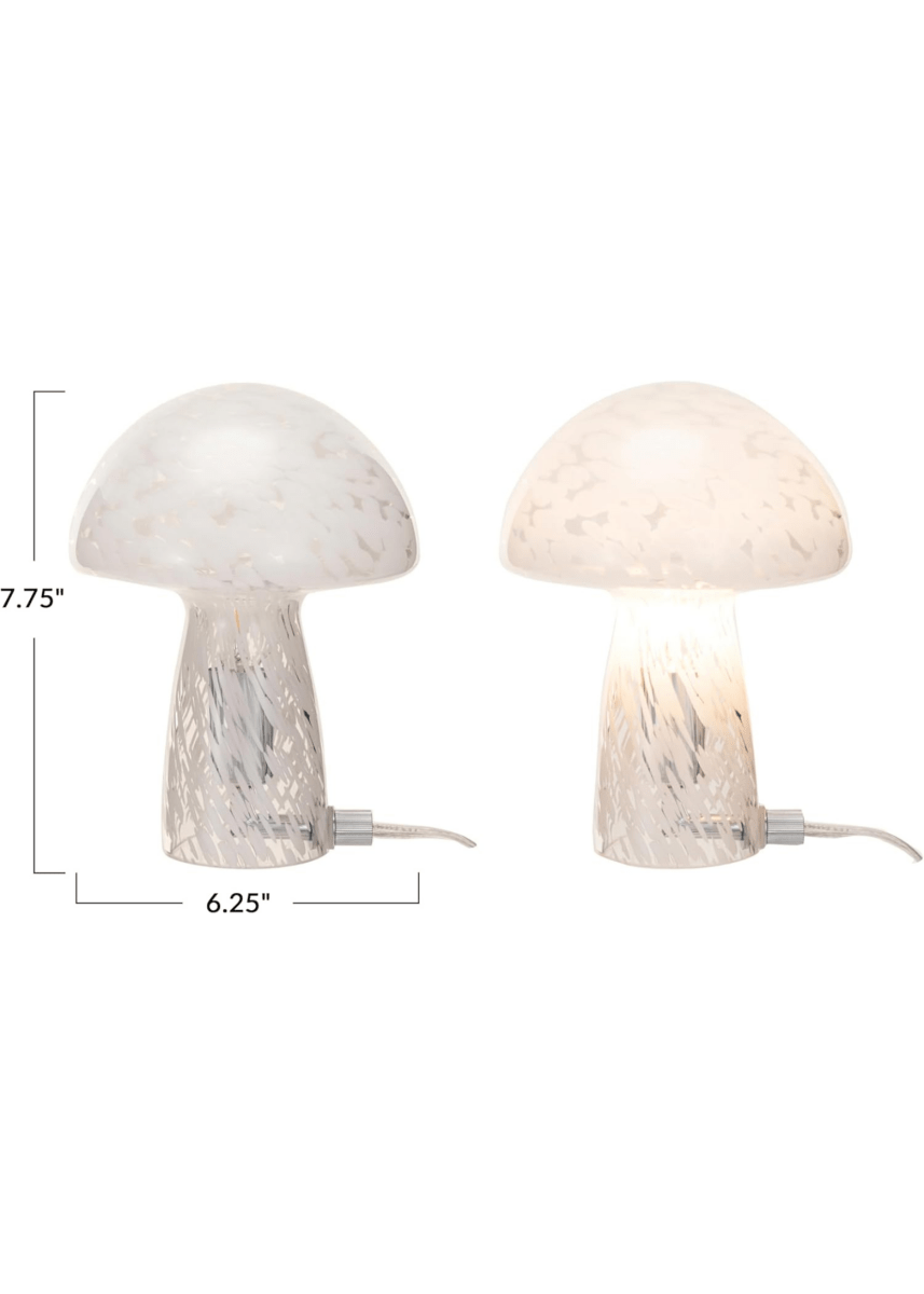 Lampe Confetti Champignon 6.25 x 7.75po Bloomingville - Ex - voto