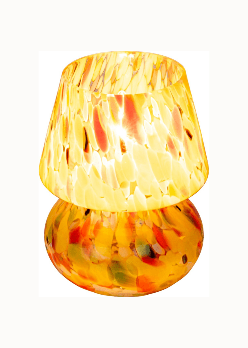 Lampe Confetti Jaune 5.75 x 3.5po Bloomingville - Ex - voto