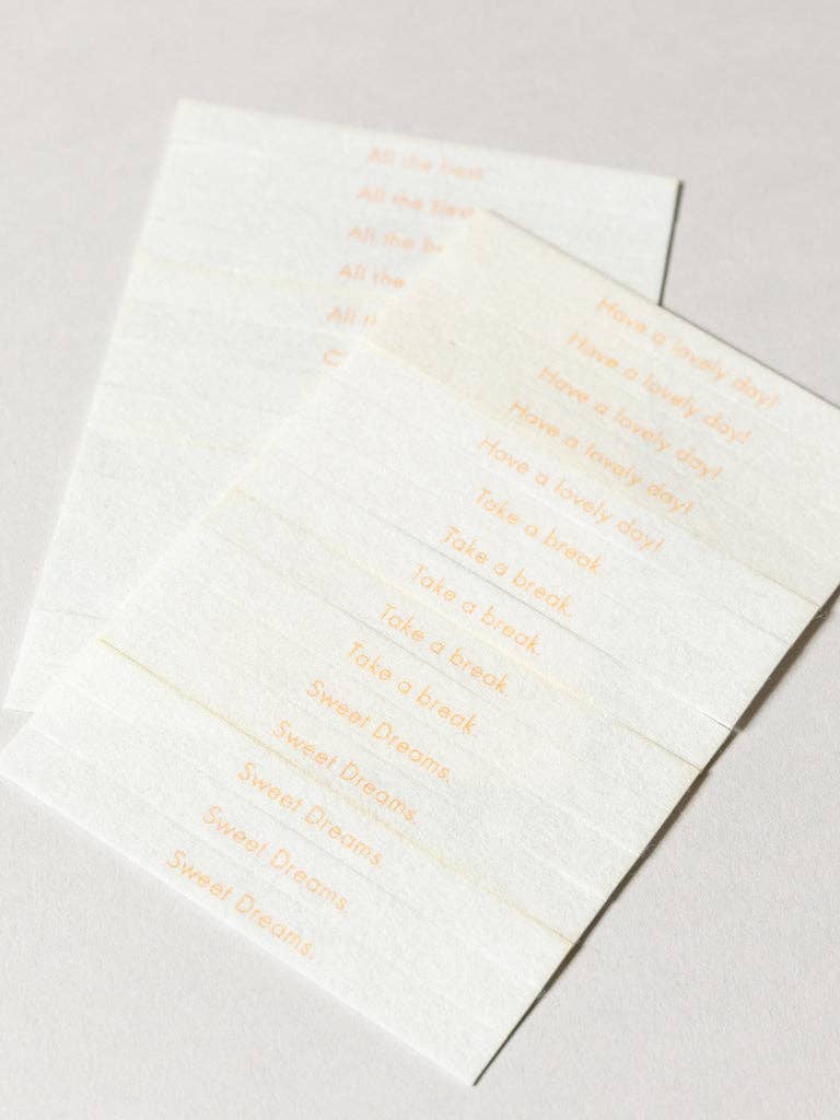 Languettes d'encens Washi 