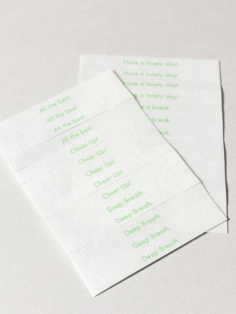 Languettes d'encens Washi 