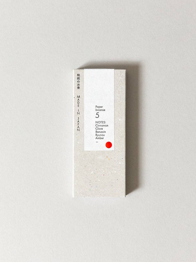 Languettes d'encens Washi 