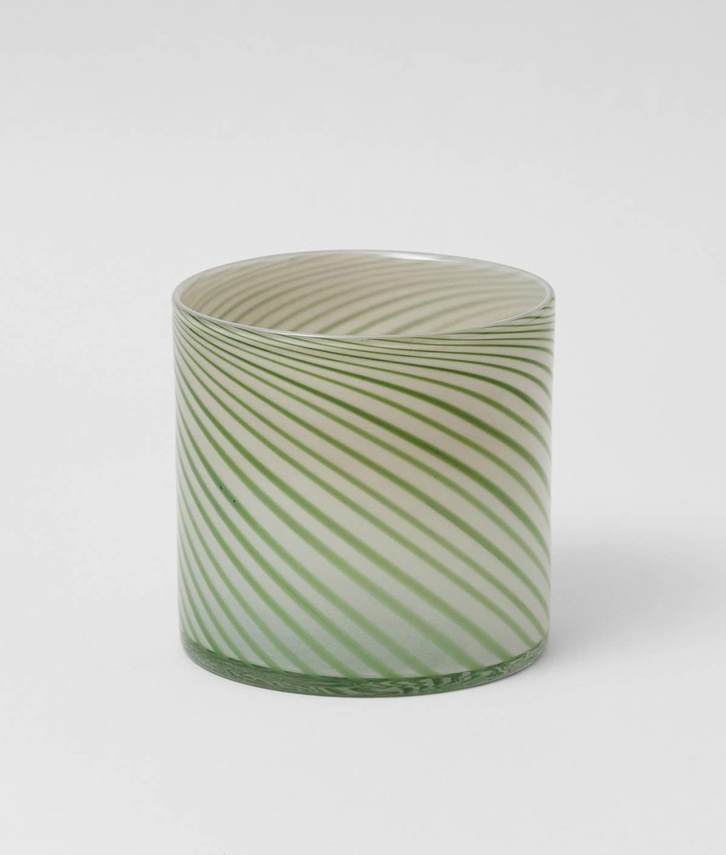 Large Cache - Pot Spiral Vert Wrap - Ex - voto