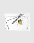 Large Pochette Transparente Cloth & Paper - Ex-voto