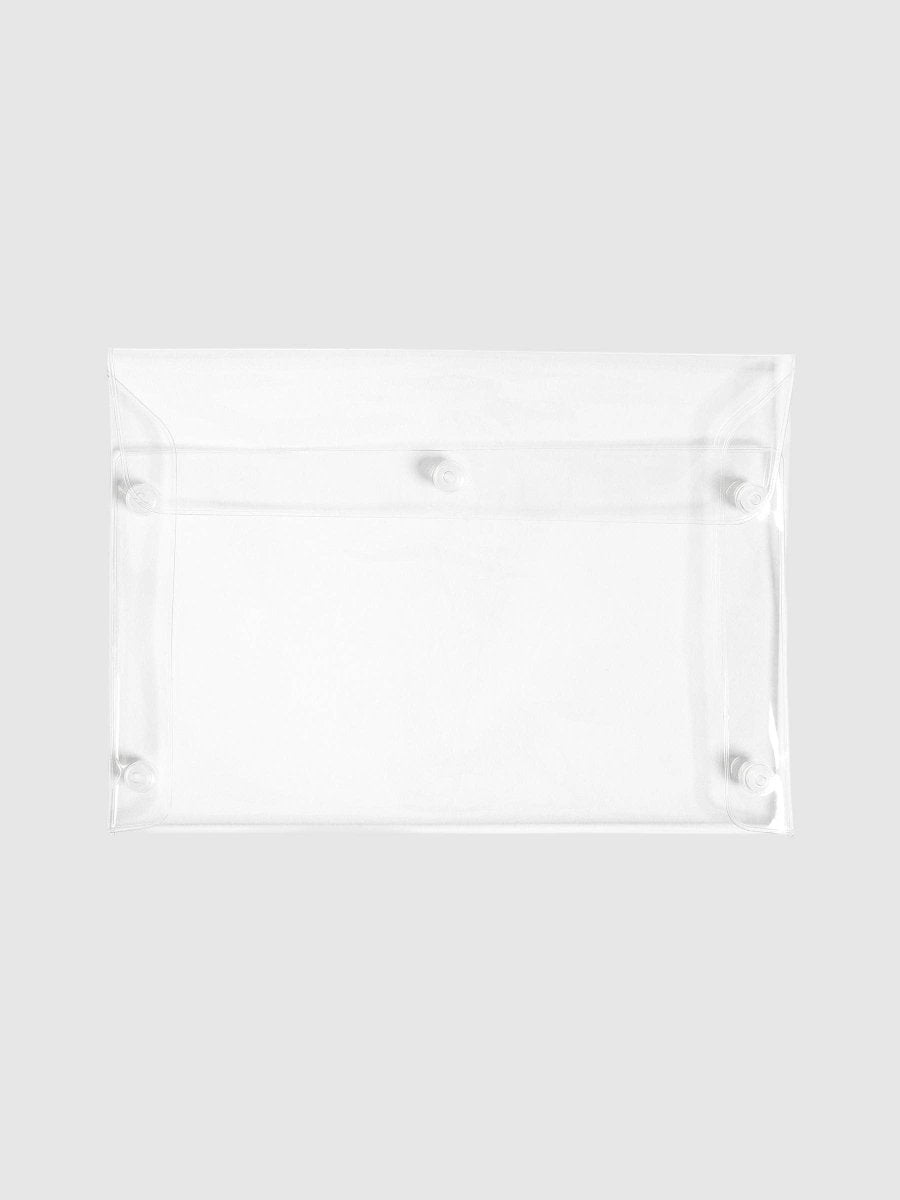Large Pochette Transparente Cloth &amp; Paper - Ex-voto