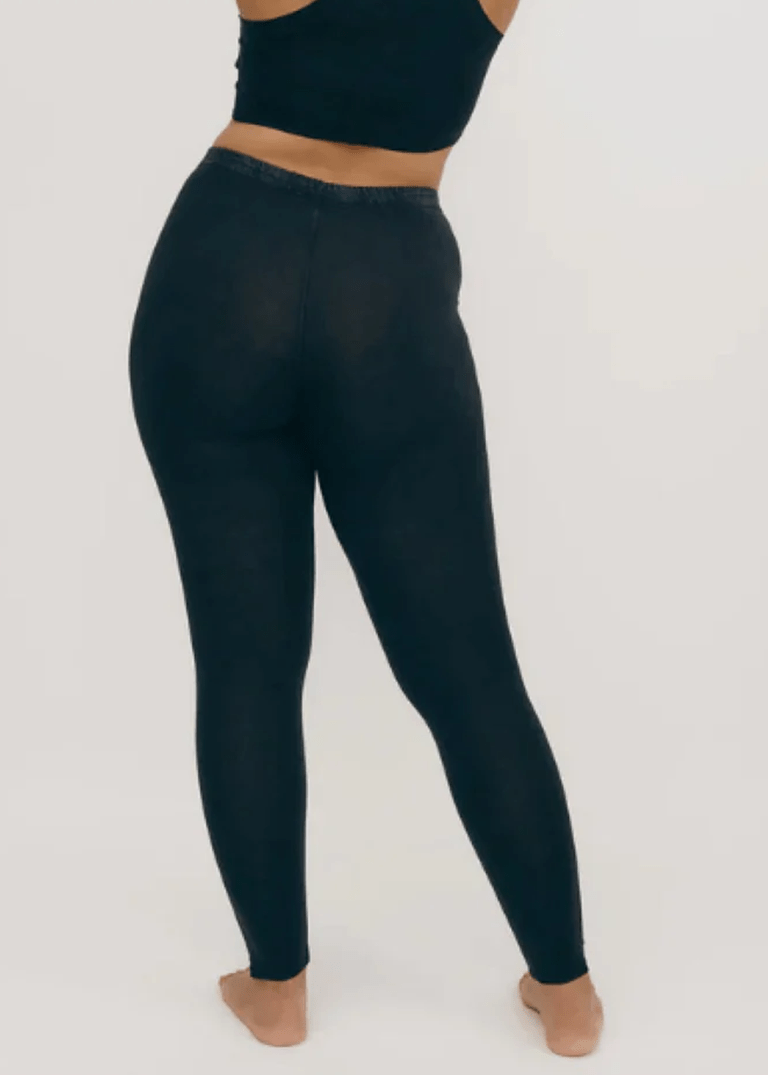 Leggings Core Organic Basics Noirs SOLDE - Vente Finale - Ex - voto