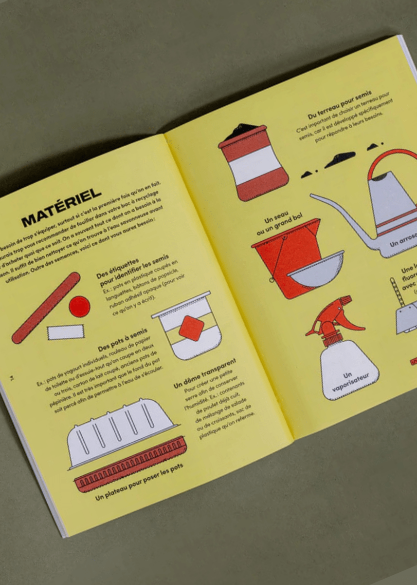 Livre Le Petit Guide illustré du Potager - Nutritioniste Urbain - Ex - voto