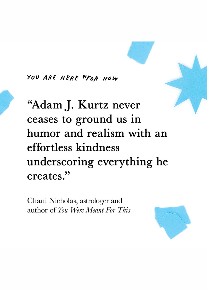 Livre You are Here (For Now) Adam JK - Ex - voto