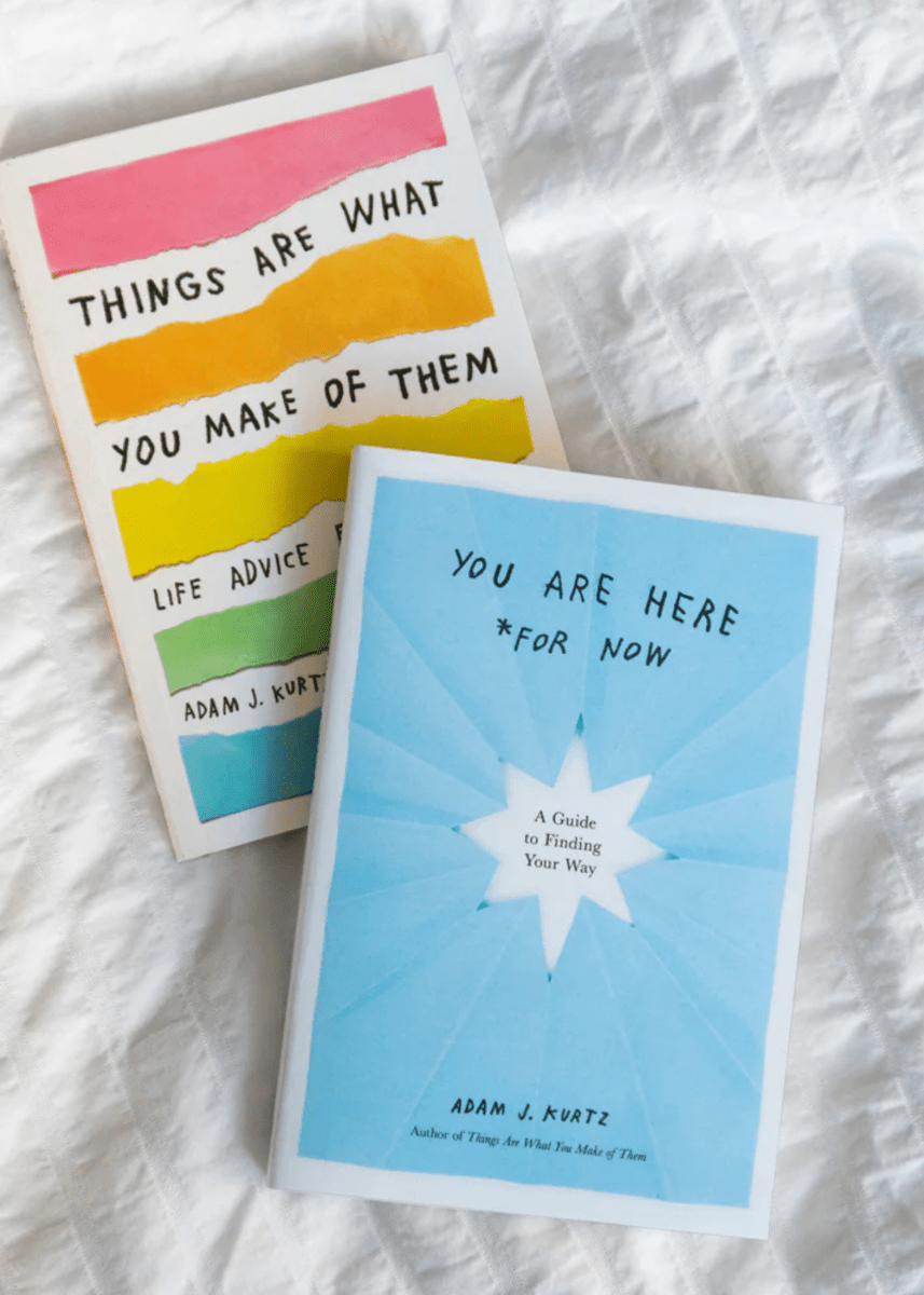 Livre You are Here (For Now) Adam JK - Ex - voto