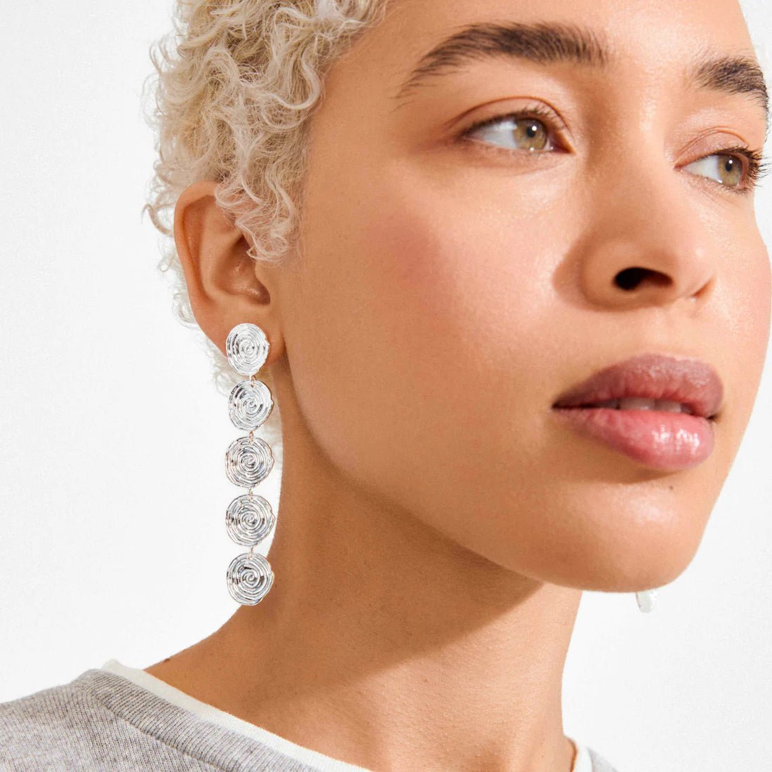 Longues Boucles d'Oreilles Air Pilgrim (Or ou Argent) - Ex - voto