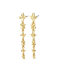 Longues Boucles d'Oreilles Fleurs Trace Pilgrim - Ex-voto