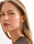 Longues Boucles d'Oreilles Fleurs Trace Pilgrim - Ex-voto