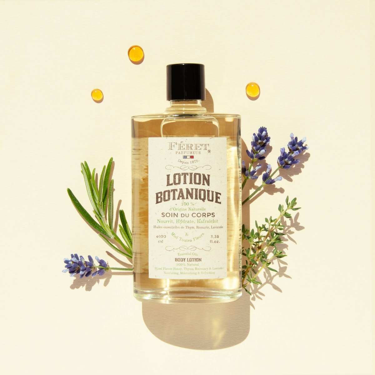 Lotion Botanique Soin du Corps 100ml Feret Parfumeur - Ex - voto