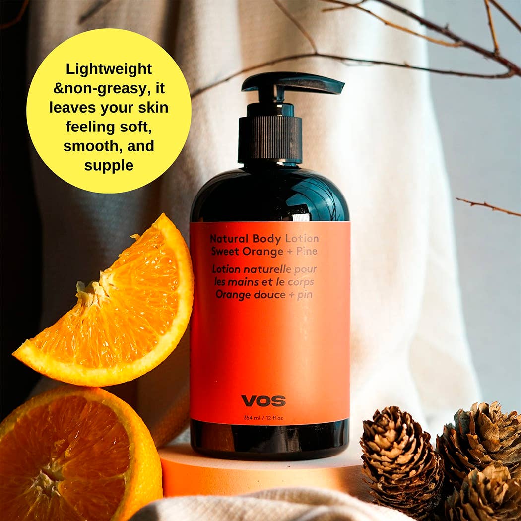 Lotion Hydratante Orange Douce et Pin VOS BODY - Ex - voto