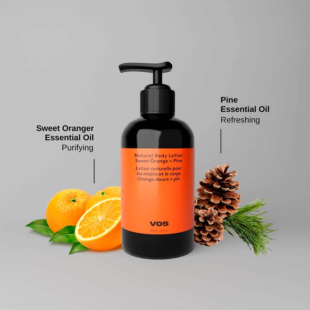 Lotion Hydratante Orange Douce et Pin VOS BODY - Ex - voto