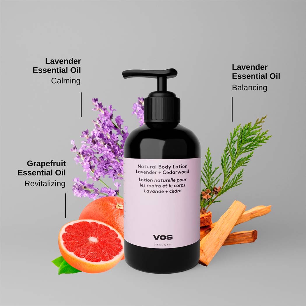 Lotion Hydratante Relaxante Lavande et Cèdre VOS BODY - Ex - voto