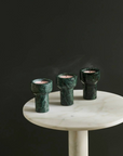 A. Probyn Reversible Marble Como Candle Holder 