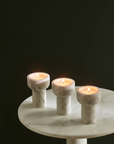 A. Probyn Reversible Marble Como Candle Holder 