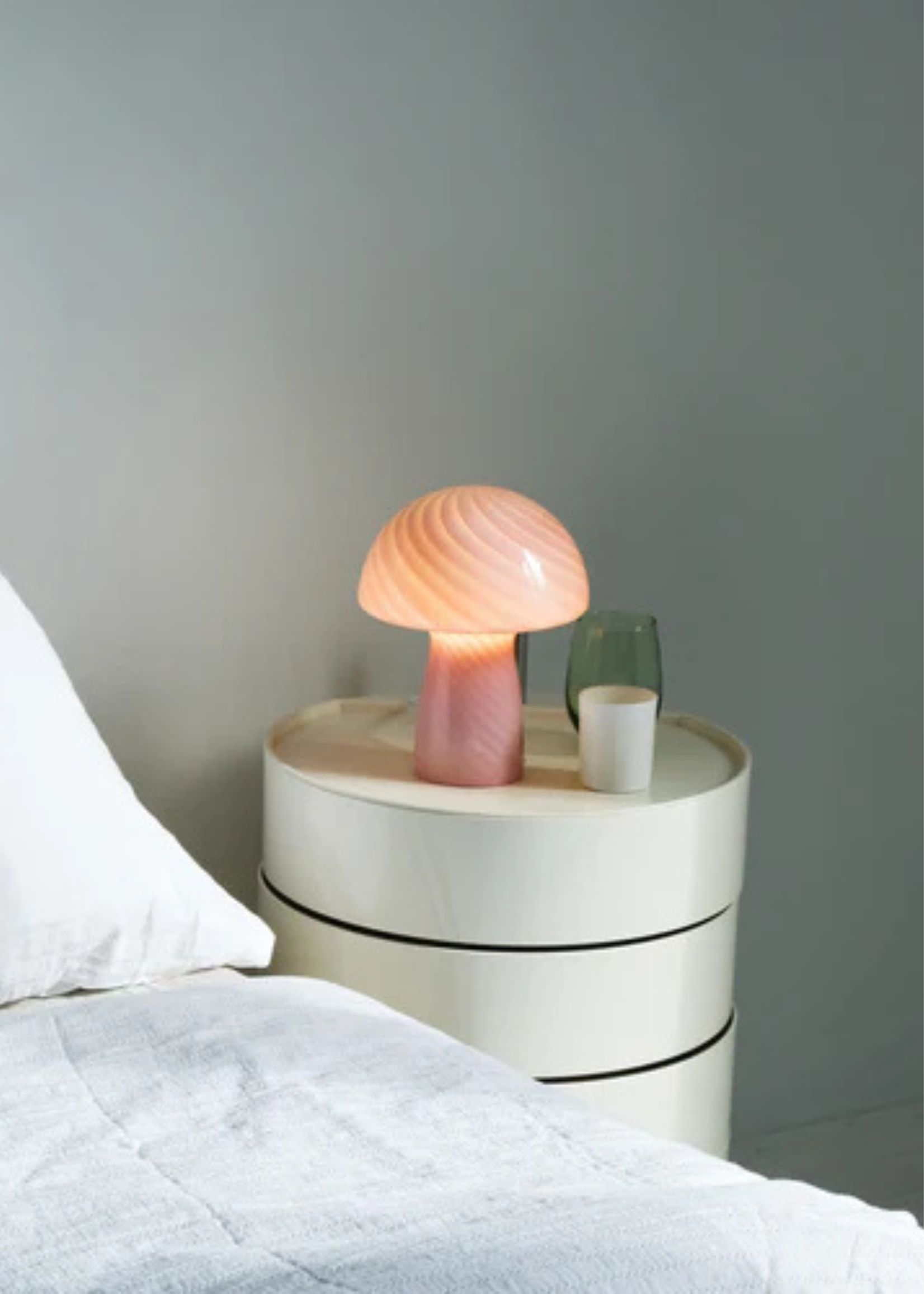 Humber Small Close Top Mushroom Lamp