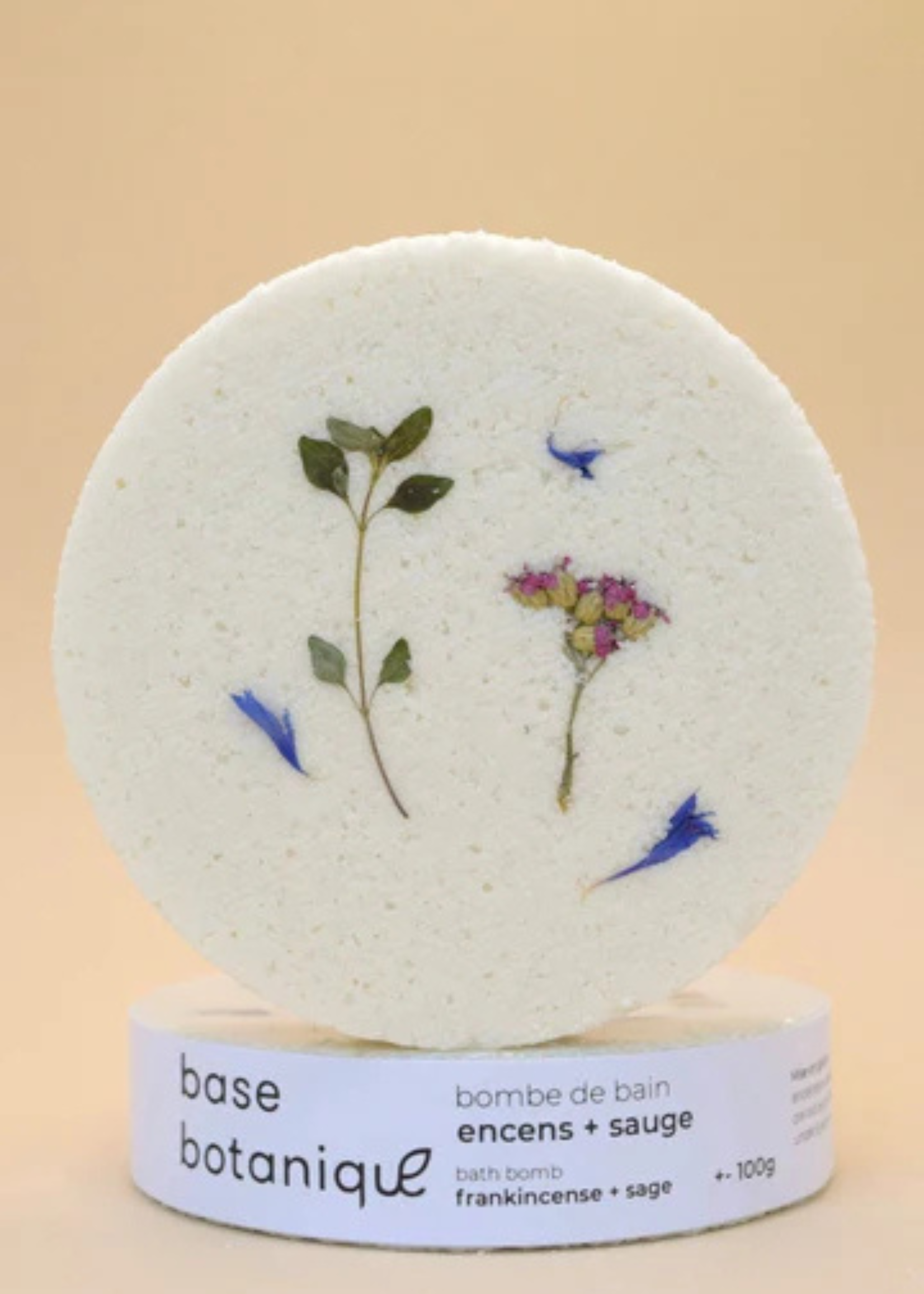 Bombe de Bain Base Botanique (plusieurs parfums disponibles)