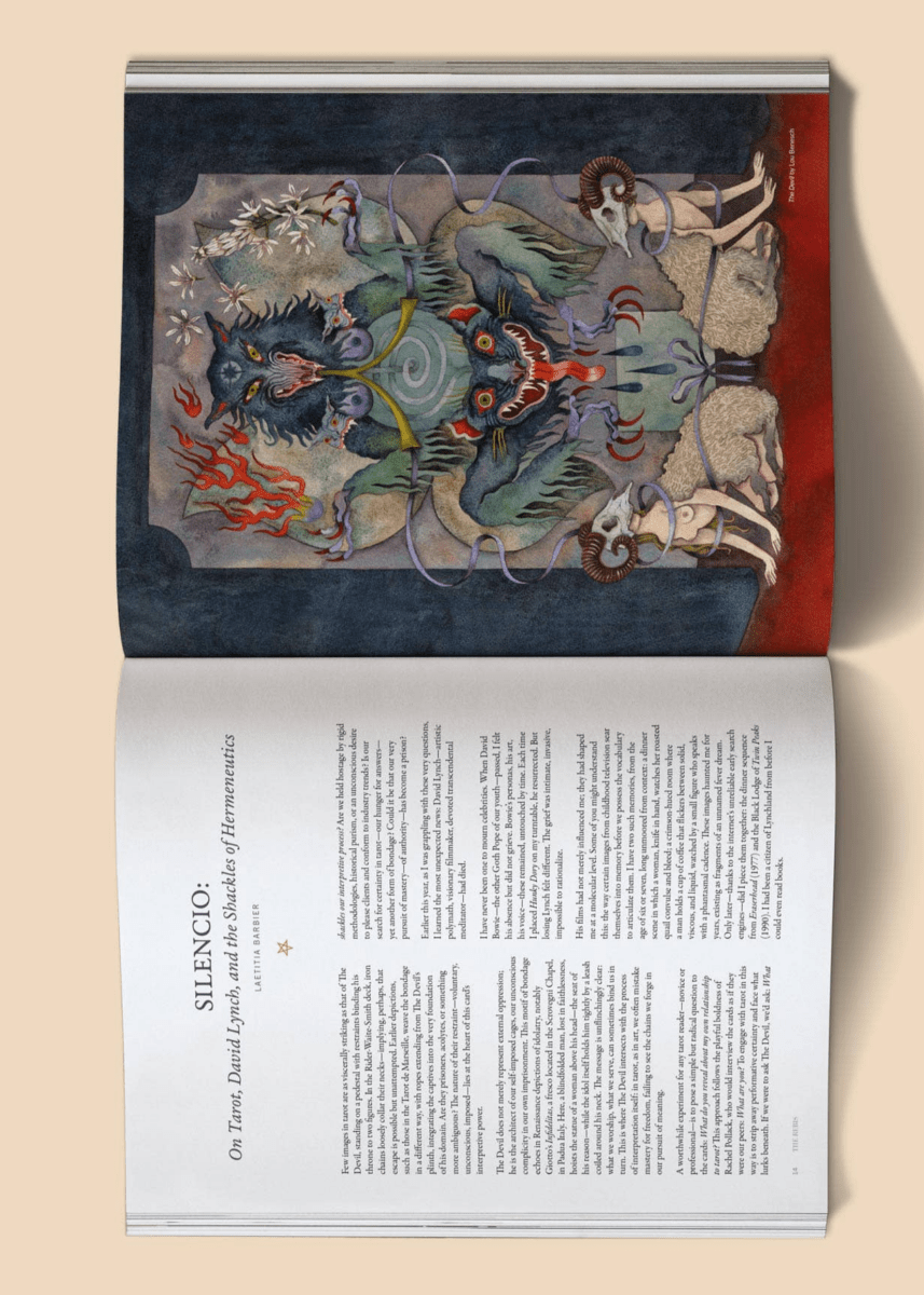 Magazine The Rebis: The Devil Issue Broccoli - Ex - voto