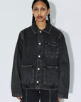 Manteau Evon Aged Black Dr Denim - Ex - voto
