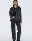 Manteau Evon Aged Black Dr Denim - Ex - voto
