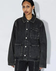 Manteau Evon Aged Black Dr Denim - Ex - voto