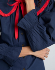 Damson Madder Navy and Red 2 Piece Maria Pajamas