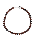 Monk & Anna Brown Bead Necklace