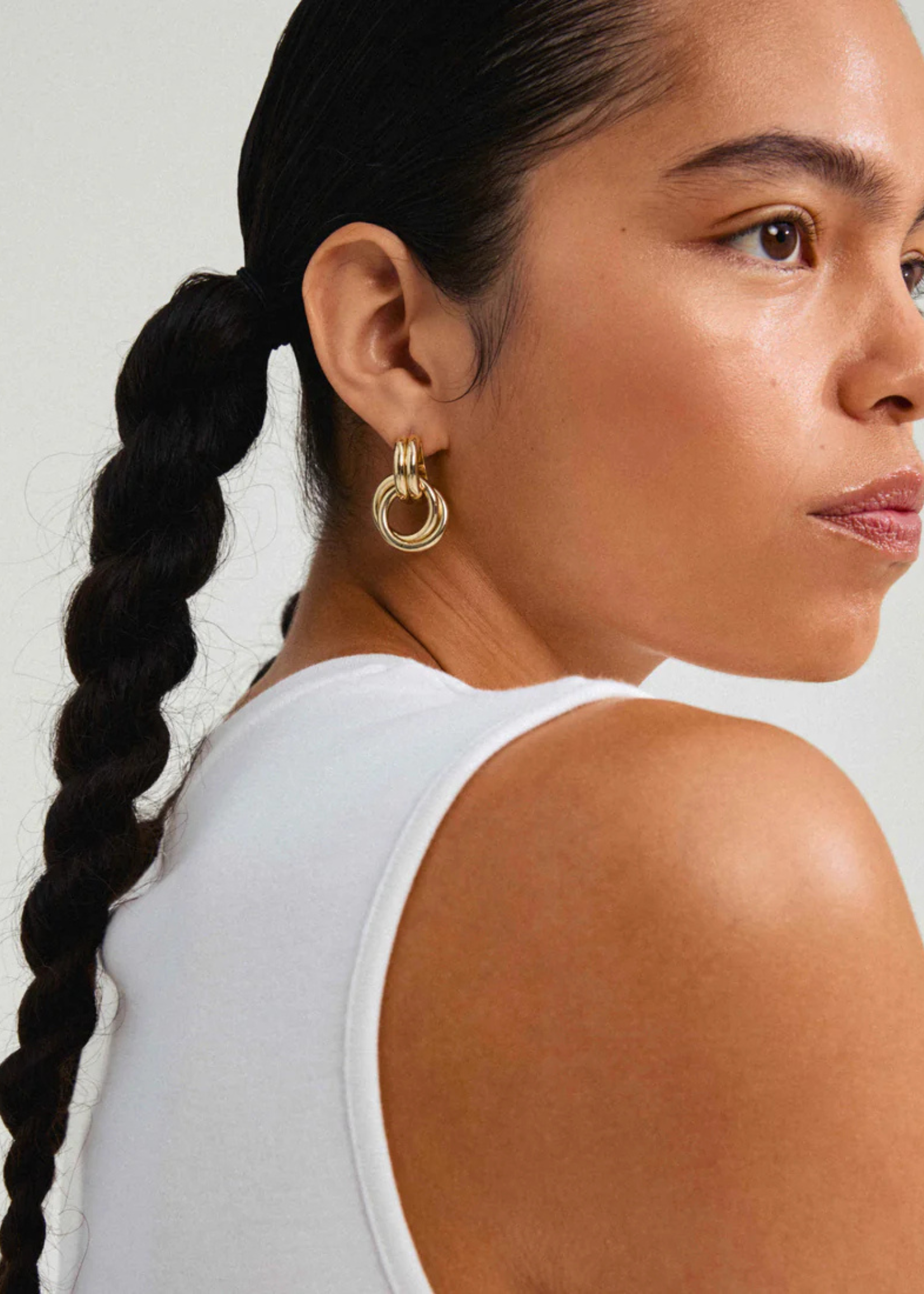 Pilgrim Agni Earrings (Gold or Silver)