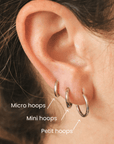 Micro Hoops Argent Horace - Ex - voto