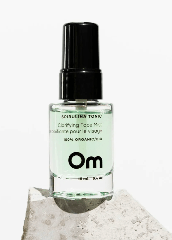 Mini Brume Clarifiante à la Spiruline pour le Visage 18ml Om Organics - Ex - voto