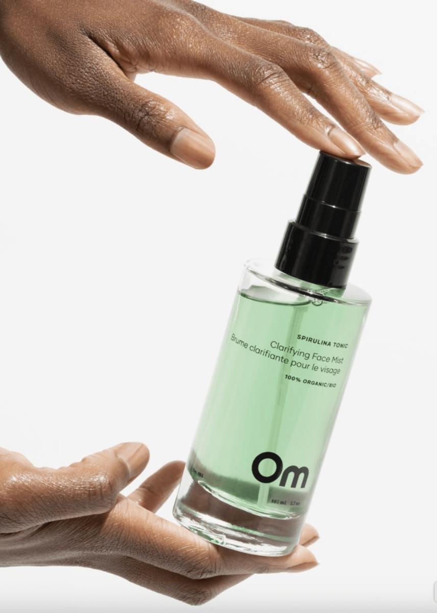 Mini Brume Clarifiante à la Spiruline pour le Visage 18ml Om Organics - Ex - voto