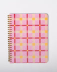 Mini Carnet de Notes Carreaux Roses Ban.do - Ex - voto