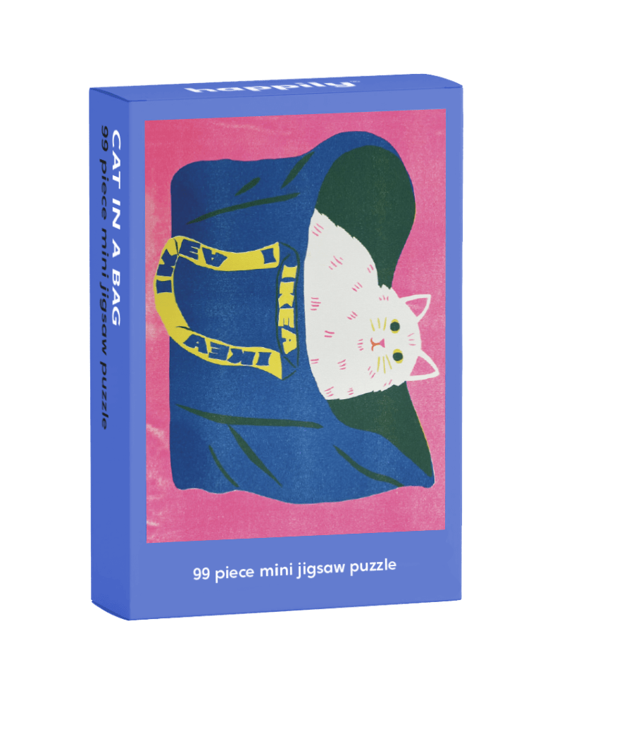 Mini Casse - Tête Cat in a bag Happily Puzzles - Ex - voto