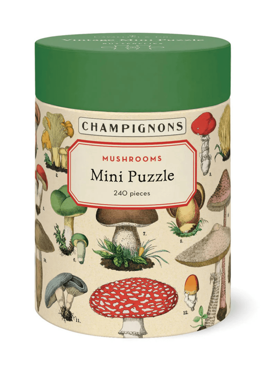 Mini Casse - Tête Champignons 240 pièces Cavallini - Ex - voto