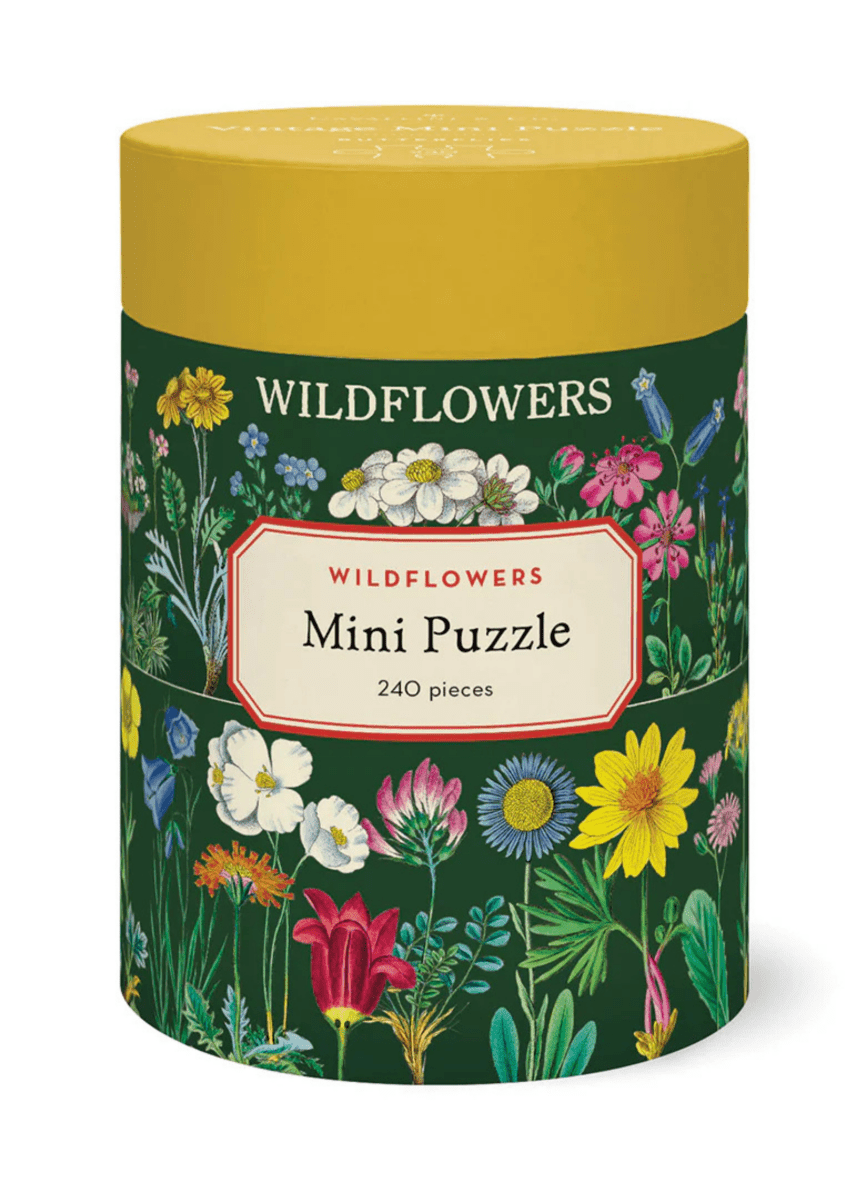 Mini Casse - Tête Wildflowers 240 pièces Cavallini - Ex - voto