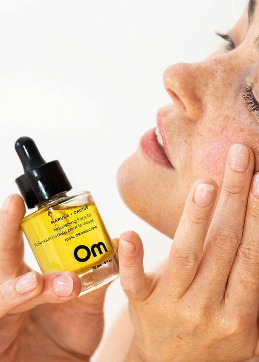 Mini Huile Nourissante pour le Visage Marula et Cactus Om Organics - Ex - voto