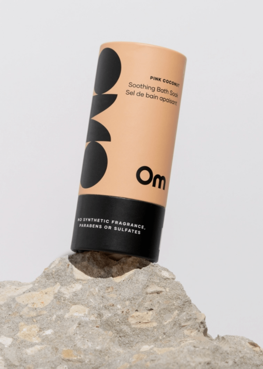 Mini Sel de Bain Apaisant 200g Om Organics Coco Rose - Ex - voto
