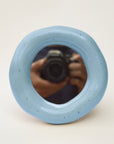 Miroir Blob Bleu JT Parker - Ex-voto