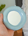 Miroir Blob Bleu JT Parker - Ex-voto