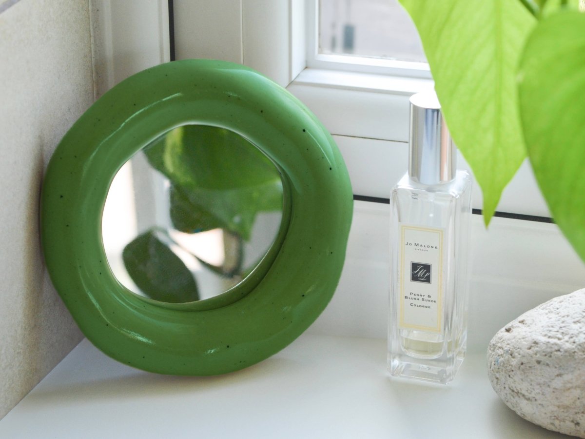 Miroir Blob Vert JT Parker - Ex-voto