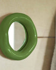 Miroir Blob Vert JT Parker - Ex-voto