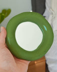 Miroir Blob Vert JT Parker - Ex-voto