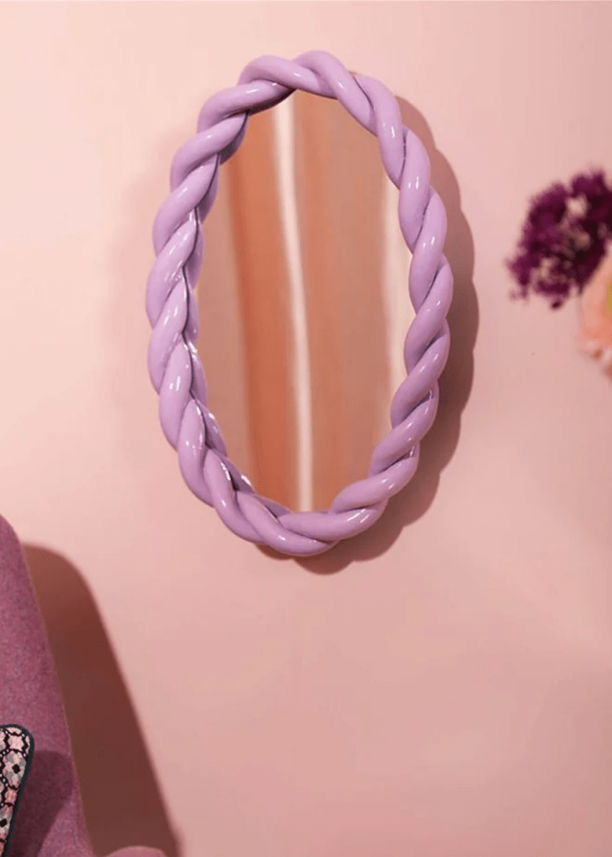 Miroir Braid &K (2 options disponibles) - Ex - voto