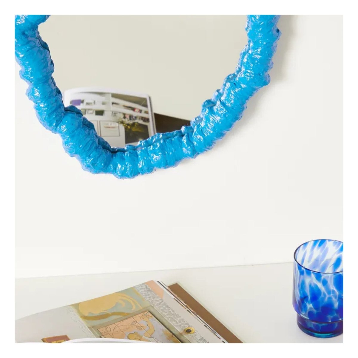Miroir Purfect &K Bleu VENTE FINALE - Ex - voto